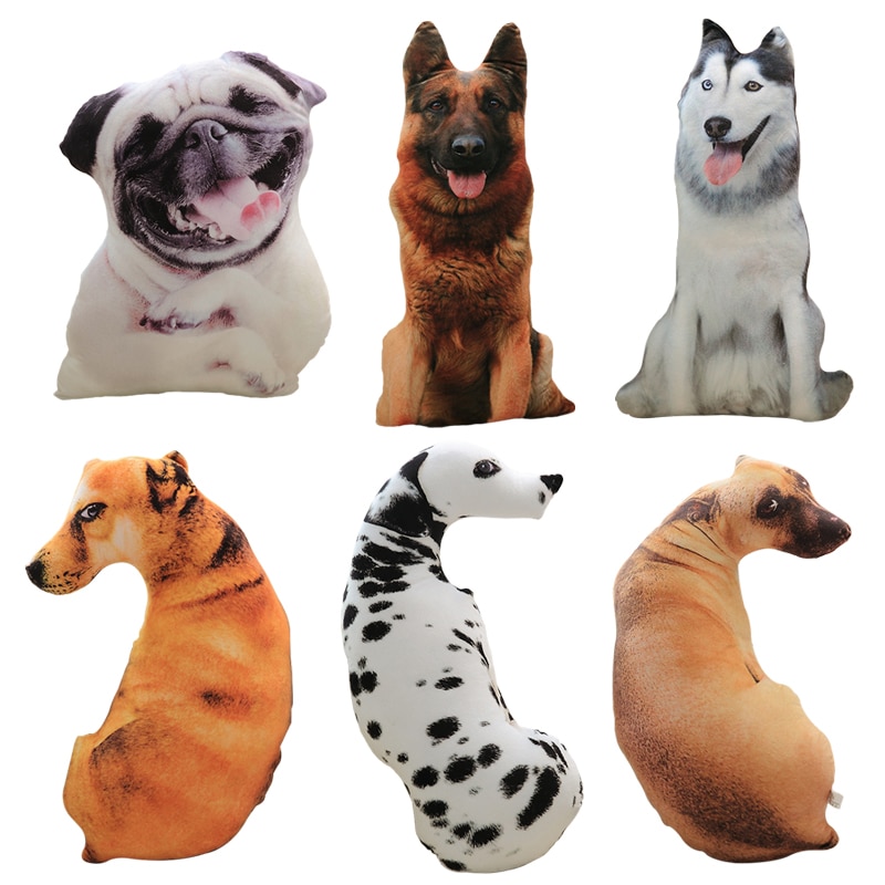 50cm Cute Simulation Dog Plush Toy 3D Printing Stuf..